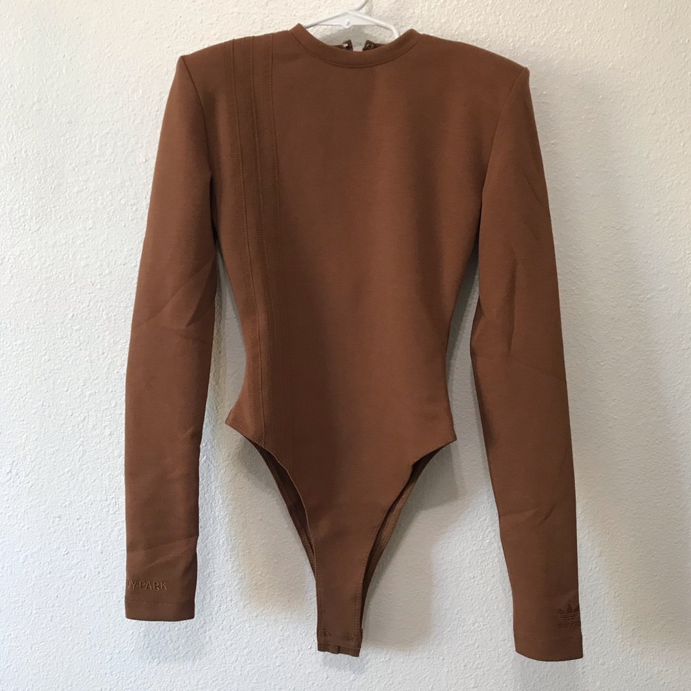 Adidas x ivy park brown bodysuit